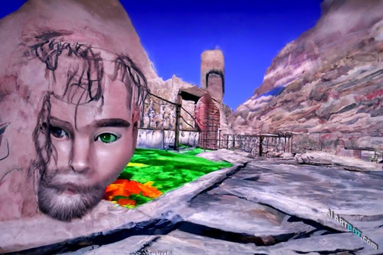 A work of art, PS1 graphics