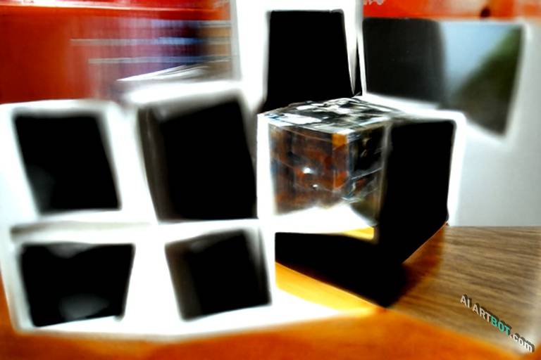 A cube, Burst mode photography