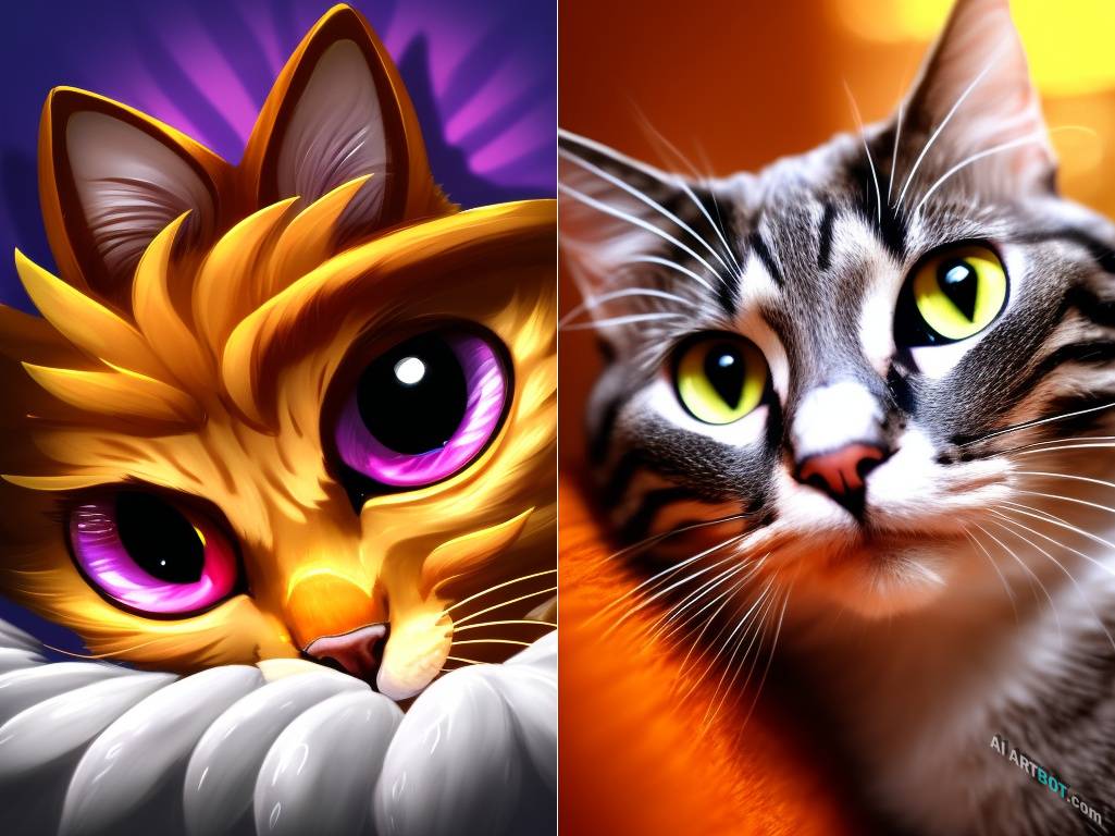 A beautiful cat bask in the sun - Model : Handpainted RPG Icons